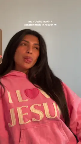 hoodie is from God In You 🤍✨ @GIY podcast @getgodinyou 