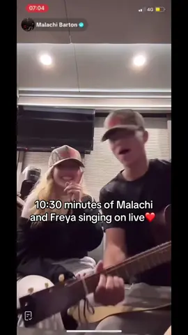 This literaly made my morning❤️ | @Freya Skye @Malachi Barton | #malachibarton #freyaskye #fyp #comfortperson #singing 