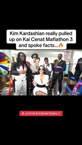 Kim Kardashian really pulled up on Kai Cenat Mafiathon 3 and spoke facts…🔥 #kai #fyp #foryoupage #viral #trending 