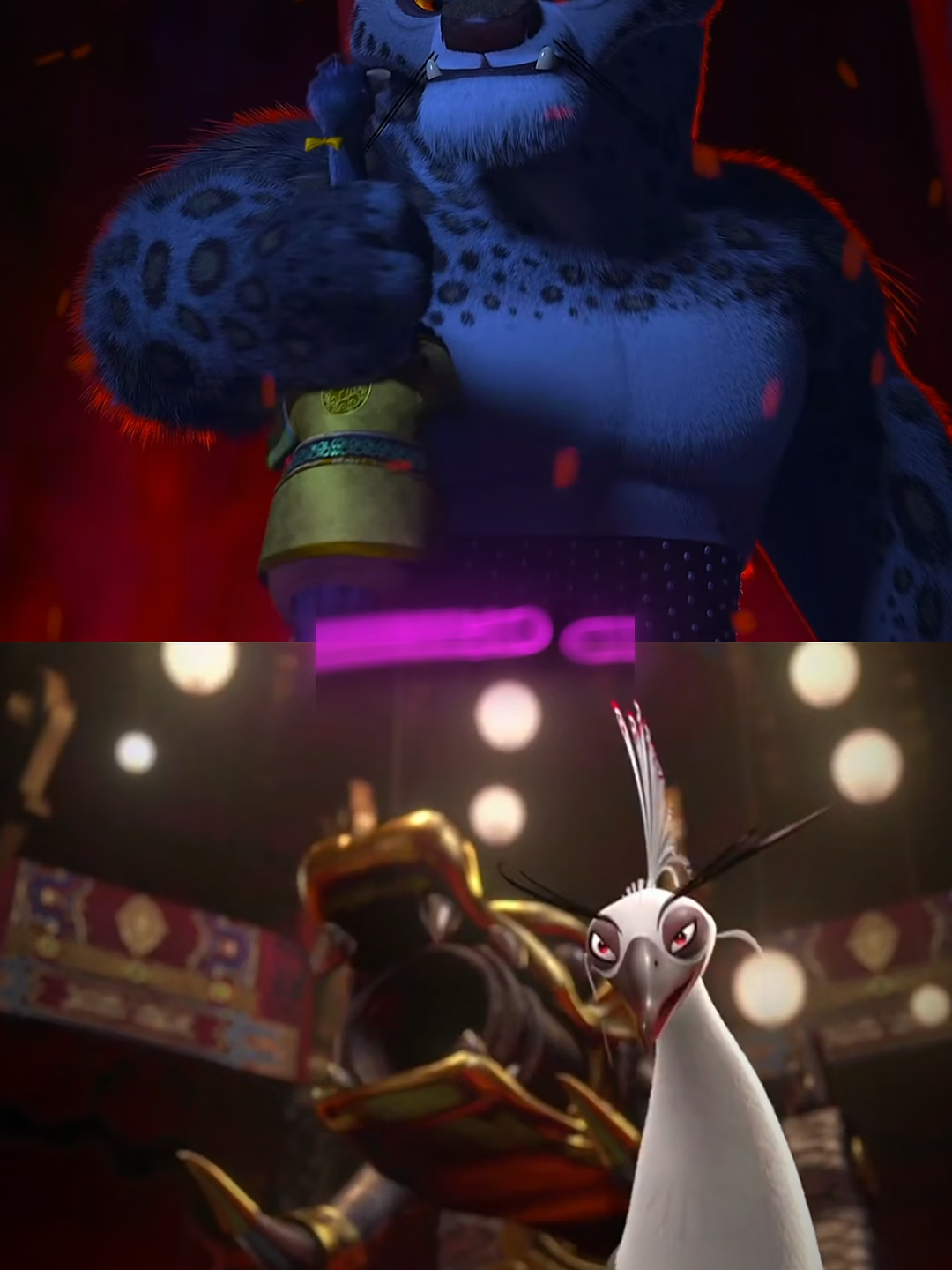 Who is better Tai Lung or Lord Shen? #tailung #lordshen #po #kungfupanda #dreamworks