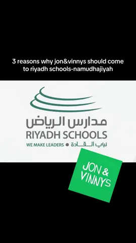 @Jon & Vinny's KSA #مدارس_الرياض #riyadhschools #fyp #jonandvinnys #senior26 