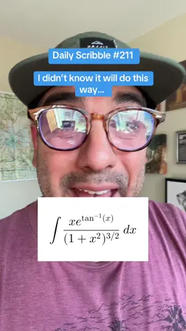 Wowza that was an interesting integral - total calc 2 material for sure. #mathematics #calculus #mathchallenge #stem #maths 