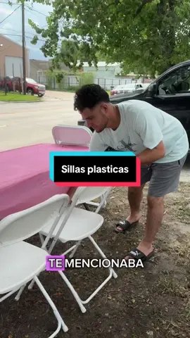 Sillas plástica en dos colores disponibles #patiofurniture #chairs #campingchair #blackfriday#falldealsforyou