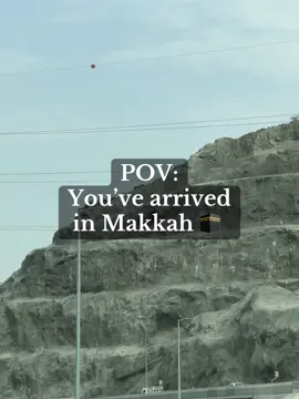 Pemandangan sampai di Makkah 🕋 ⌚️ 