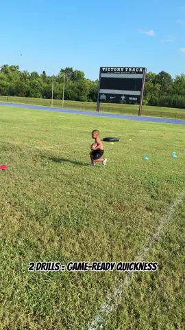 If you can’t cut or burst fast, you’ll keep getting burned. These 2 drills build the game quickness to move, cut, and finish plays faster. 🔥 Comment “RDY” for 5 FREE drills that build speed that actually shows up in games #changeofdirectiondrills #agilitydrills #reactiondrillsforfootballplayers 