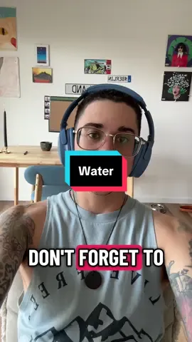Please, drink water.  #drinkwater #hydrate #nutritiontips #checkingin #takecareofyou 