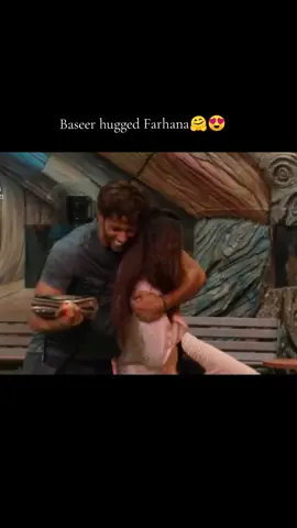 Baseer hugged Farhana 🤗😍 #farhanabhatt #baseerbob #biggboss19 #biggboss #fypシviral 