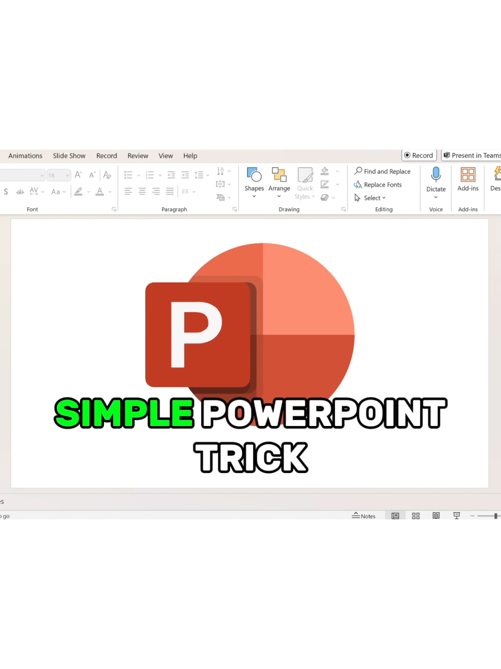 Simple, but amazing PowerPoint Trick! #powerpoint #tutorial #powerpointpresentation 