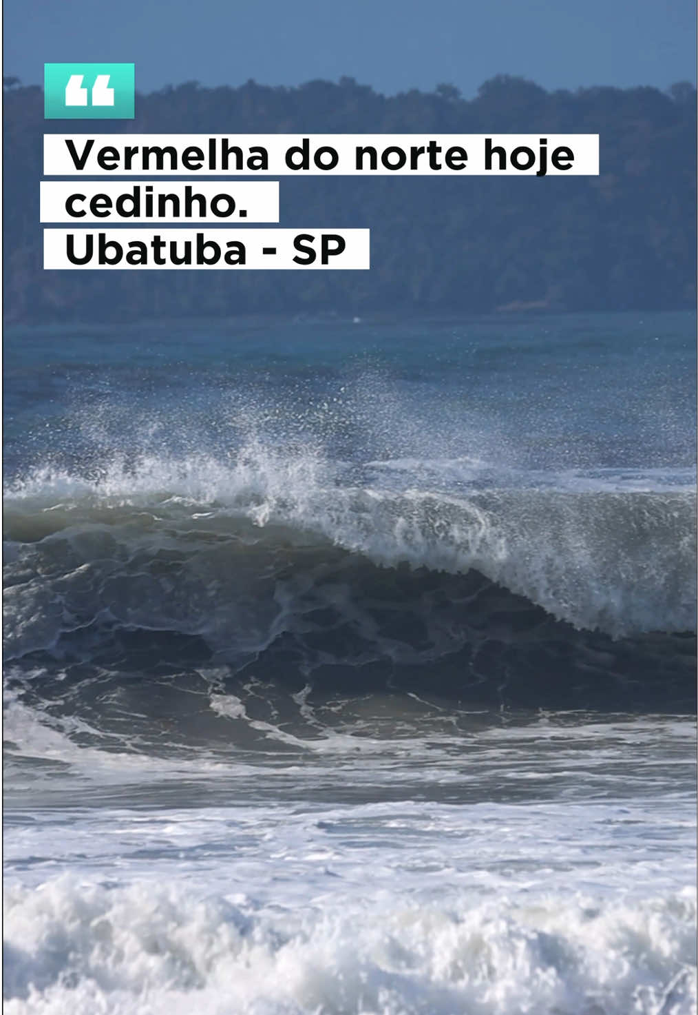 Vermelha do norte hoje cedo 🔥🌊 Ubatuba - Sp 🌎 Gostou do vídeo, então segue para conferi mais ondas em Ubatuba🤩 todo dia um post atualizando você sobre o mar 👌 #surf #waves #ondas 