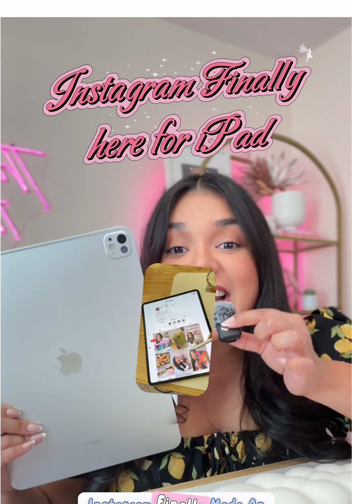 Instagram FINALLY made an iPad app & it’s available right now with a quick little update! Full screen viewing & new multitasking options are here, was it worth the wait? 👩🏻‍💻📸💕✨ #apple #ipad #instagram #ipadgirlie #technews @apple @instagram 