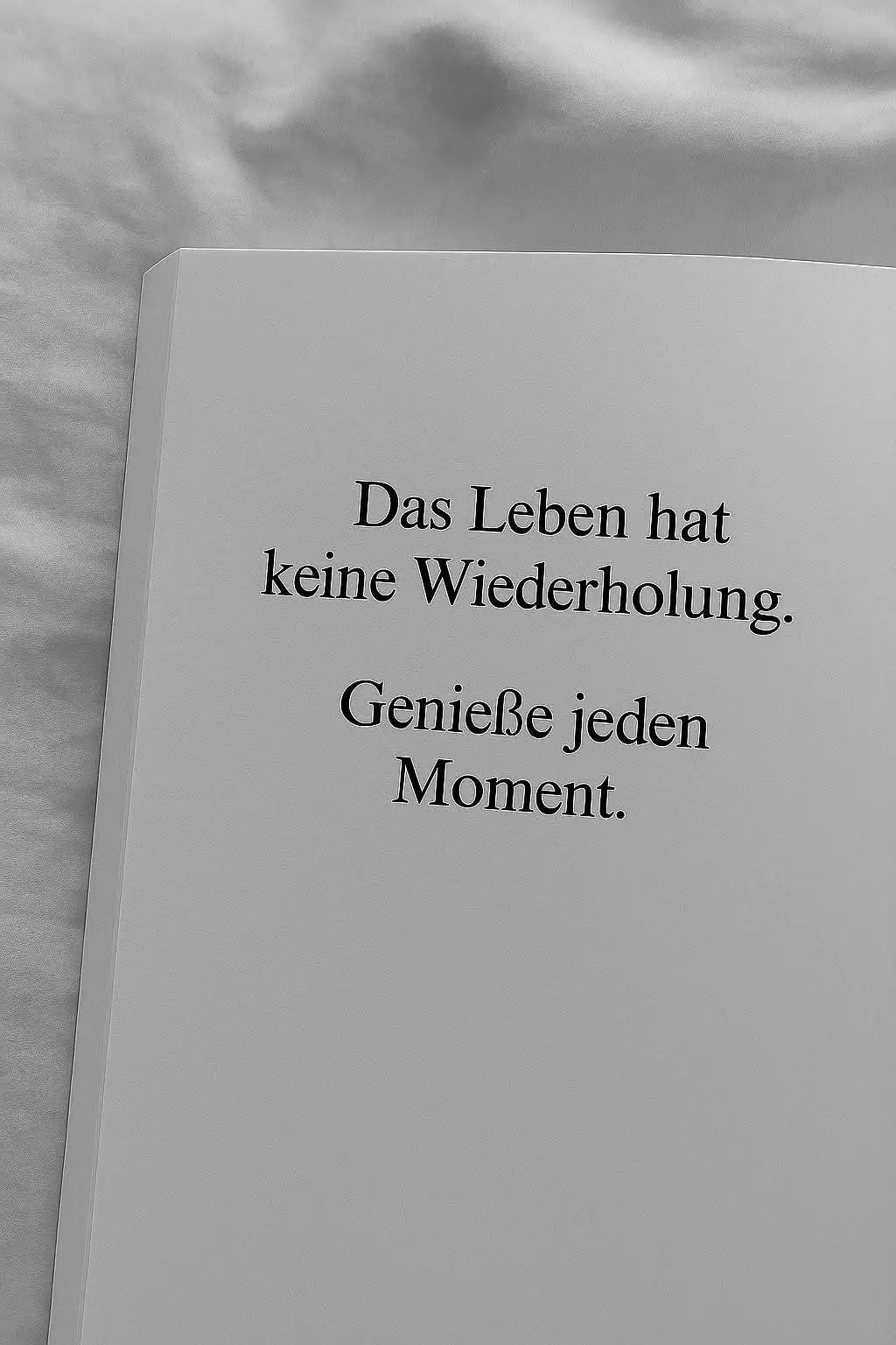 # Einfach genießen ❤