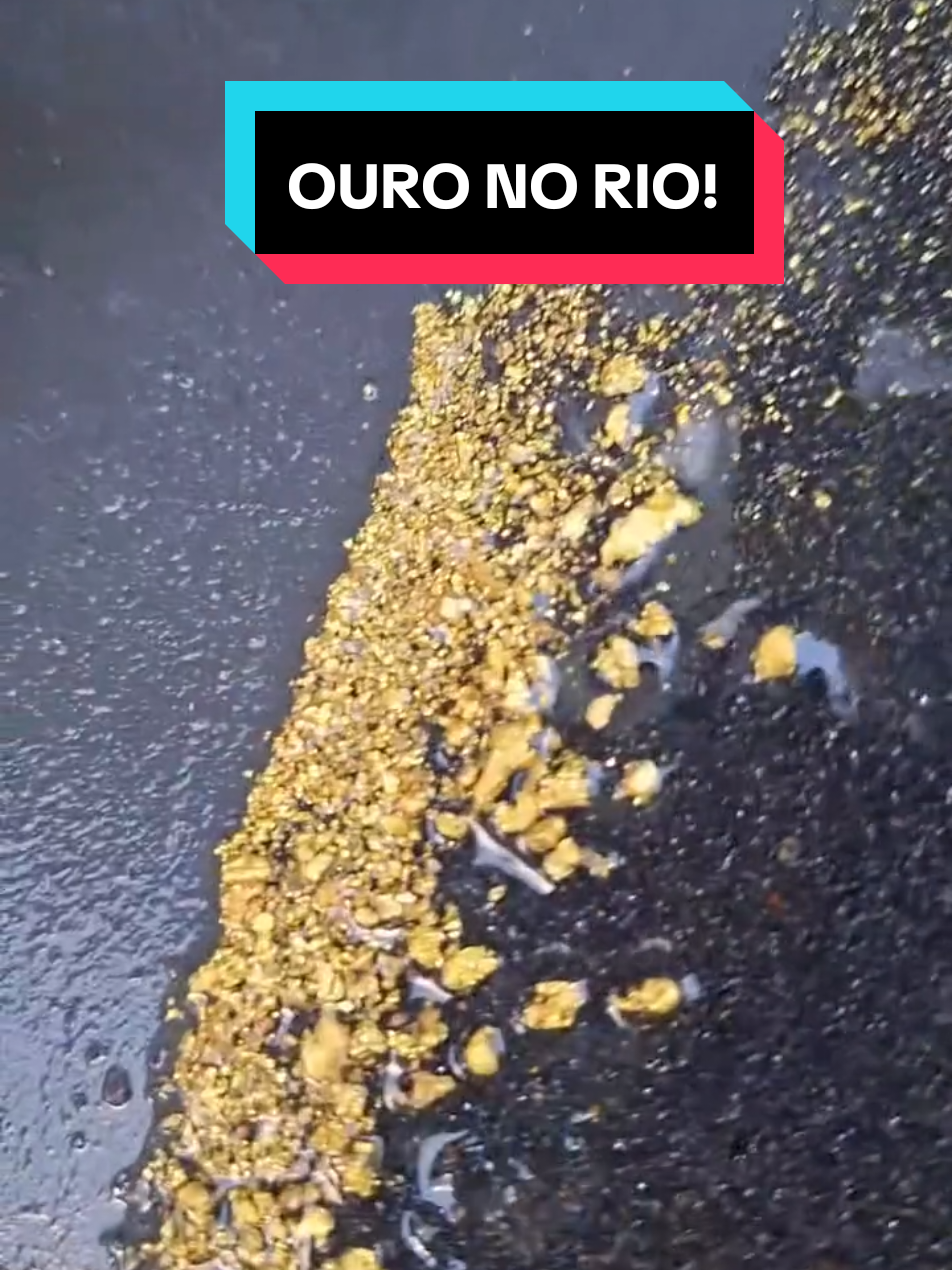 Ouro que você pode achar no rio #fyp #prospecção #ouro #garimpeiro 
