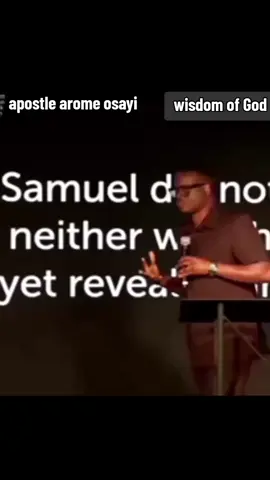 #apostlearomeosayi #remnantchristiannetwork #wisdomofGod 