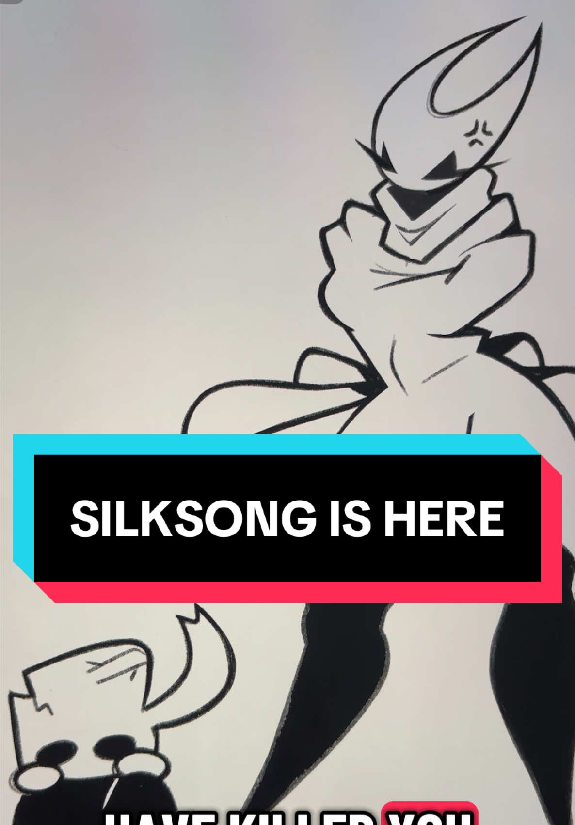 Silksong is finally here ! Also bug oc. #hollowknight #silksong #hornet #videogames #fyp