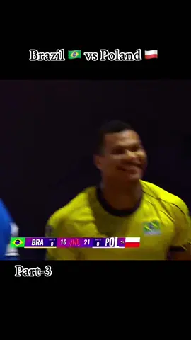 Part-3 Brazil 🇧🇷 vs Poland 🇵🇱 Sami final match highlights VNL 2025 #USAVolleyball #LanguageLearning #brazil🇧🇷 #brazilvspoland #vnl2025 
