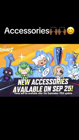 New accessories for your characters 🙌🏾🙌🏾#accessories #magneto #fypシ #marvel #marvelrivals 