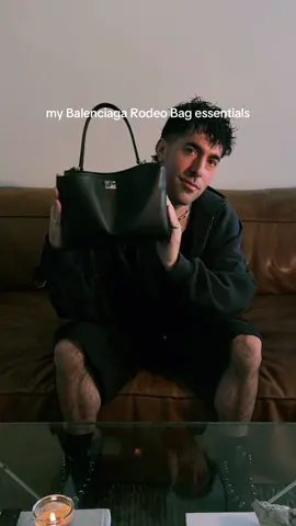 my boy bag essentials part 1  #mensbag #balenciaga #mensessentials #bagessentials #mensstyle 