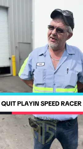 “Quit playin speed racer” 😭 @Robert Boblitt #trucking #trucker #cdl #cdldriver #softhands 