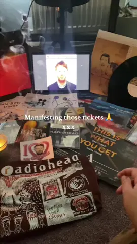 Praying we don’t lose our tickets to creep and “band of agony and despair” warriors 🥀 #radiohead #thomyorke #tour #fyp 