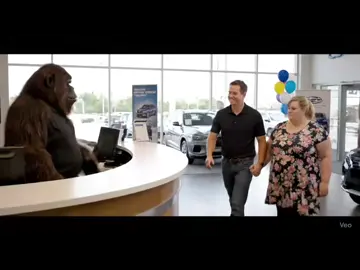 Bigfoot works in a car dealership #bigfootvlog #bigfootai #sasquatch #bigfoottv #bigfootcardealership 