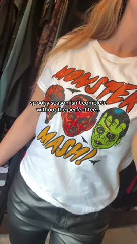 Spooky season is officially here 👻✨  #MonsterMash #HalloweenOutfit #TikTokMadeMeBuyIt #SpookySeason #FallStyle