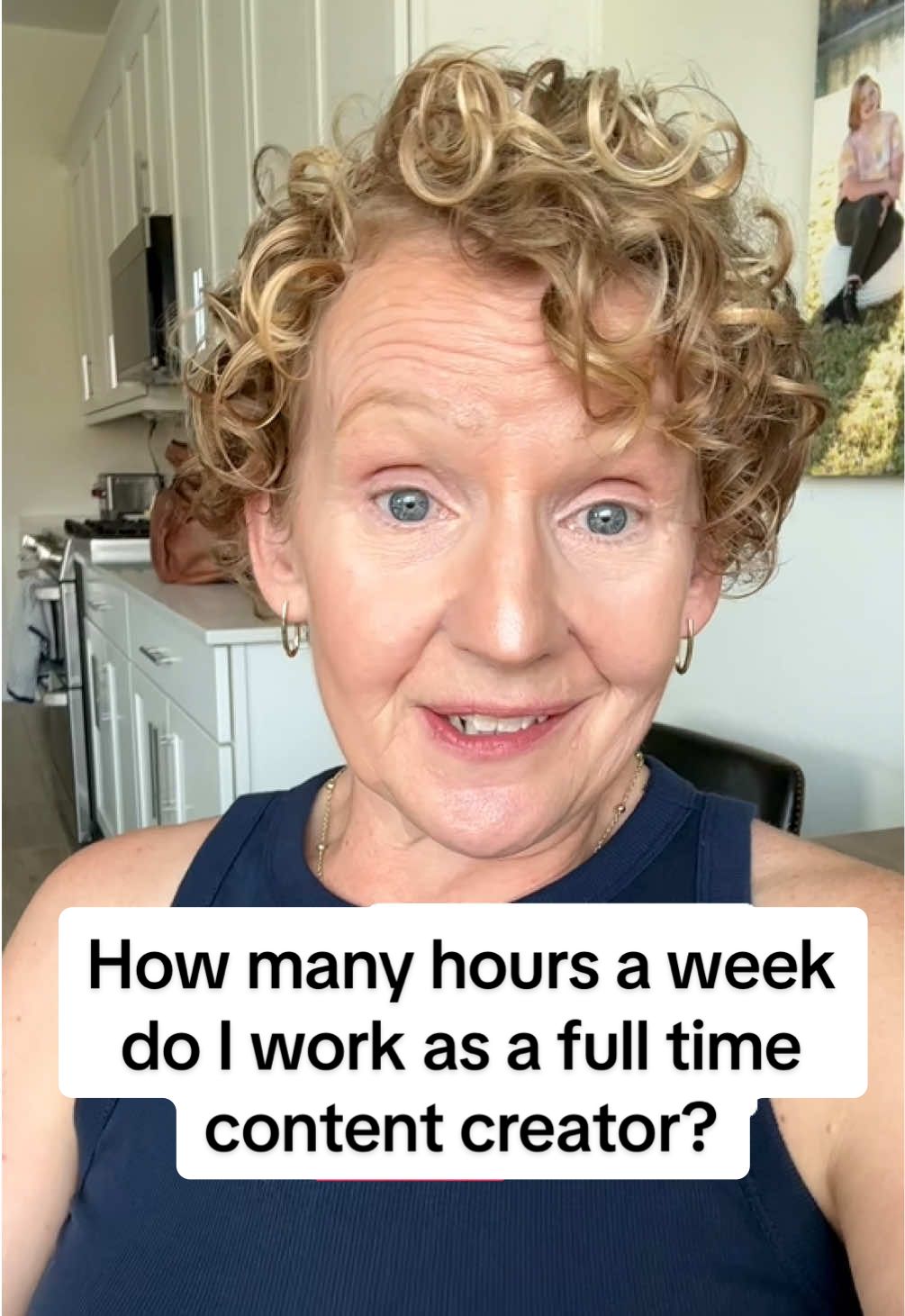 Replying to @Julie How many hours a week do I work as a full time content creator? #thecarolejones #fulltimecontentcreator #womenover50 