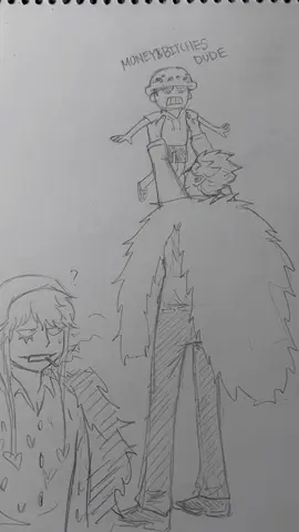 Unfortunately law will never have as much motion as doffy #doflamingo #trafalgarlaw #onepiece #donquixotedoflamingo #doffy 