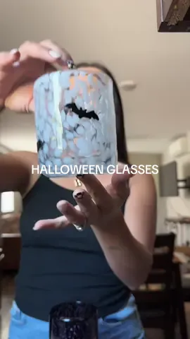 I have actually been wanting these for SO long, so I snagged them up quickkk when I saw they were a better deal right here 🤎🦇👻 they’re so cute and the PERFECT Halloween glasses  #halloweencups #halloweenglasses #batsandghosts 