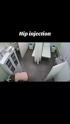 young girl intramuscular injection 