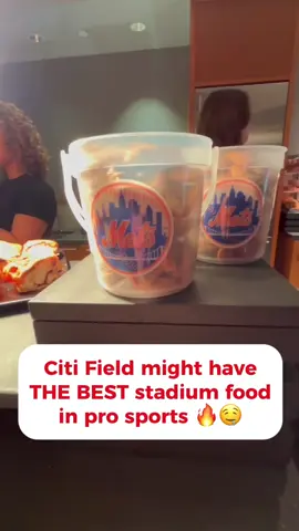 Citi Field has taken its food game to the next level, coming in at #17 on @Yelp’s top 50 stadiums for game-day eats 🔥