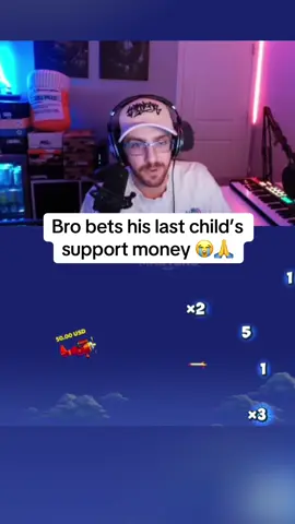 Bro bets his last child’s support money 😭🙏 #child #support #plane #childsupport 