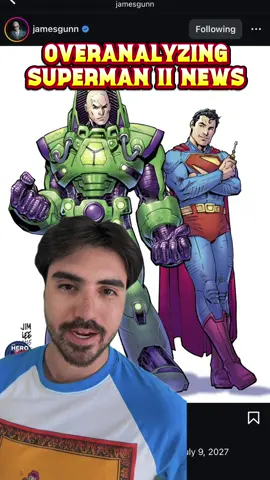 Something about dc marketing just gets me hyped #dc #dcstudios #superman #lexluthor 