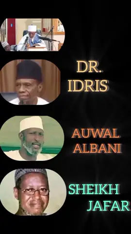 @Dalibin Sheikh Lawan Triumph @Dalibin Dr Idris Abdul aziz @Dalibin malam guruntum @Auwal P.R.O Na Mai Dubun Isa @sheikh isa ali Ibrahim fantami @