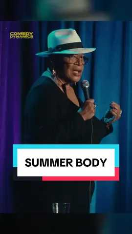 It’s never too late to not have a summer body.  From @Marsha Warfield’s set on Even More Funny Women Of A Certain Age. Watch now on Amazon Prime Video, Apple TV, YouTube, Google Play, Vimeo, and more.  Get your comedy fix for FREE on the Comedy Dynamics channel—now streaming on Amazon Prime, Tubi, Roku, and more. Hit the link in our bio and laugh like you mean it. @Carole Montgomery  #marshawarfield #funnynevergetsold #comedy #standup #comedydynamics