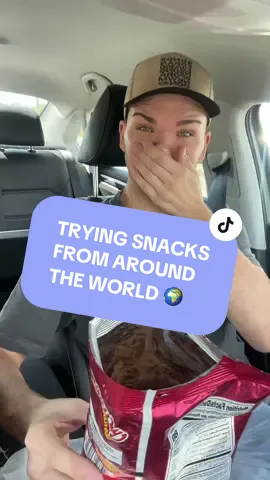Trying snacks from around the world 🌎 #roadtrip #worldmarket #foodfromaroundtheworld #tastetest 