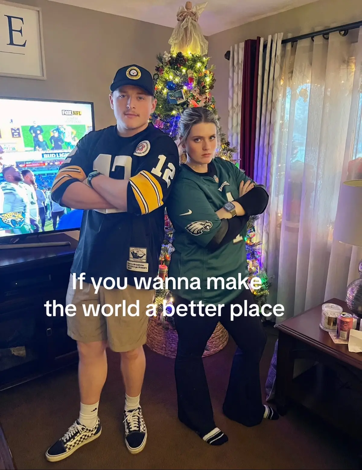 If he knows what’s good for him #eaglesfootball #steelers #nfl #michaeljackson #bf 