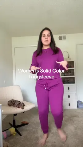 Women's Solid Color Longsleeve 