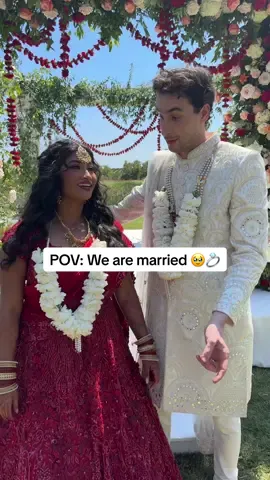 WE ARE MARRIED NOW 💍🥹 #wedding2025 #desiwedding #bride 