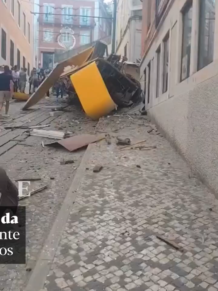 O Elevador da Glória, em Lisboa, descarrilou esta quarta-feira à tarde. O acidente causou mortos e feridos em número ainda a determinar.