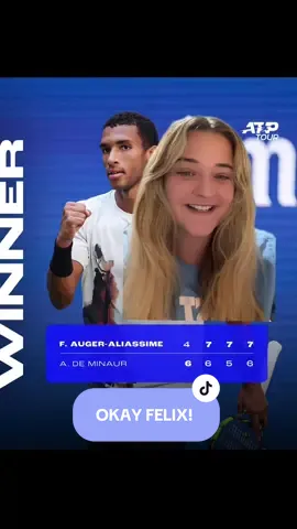 Felix Auger-Aliassime is back into a US Open semi final! Wow. Follow for more :) #USOpen #tennis #felixaugeraliassime #alexdeminaur #tennisnews 