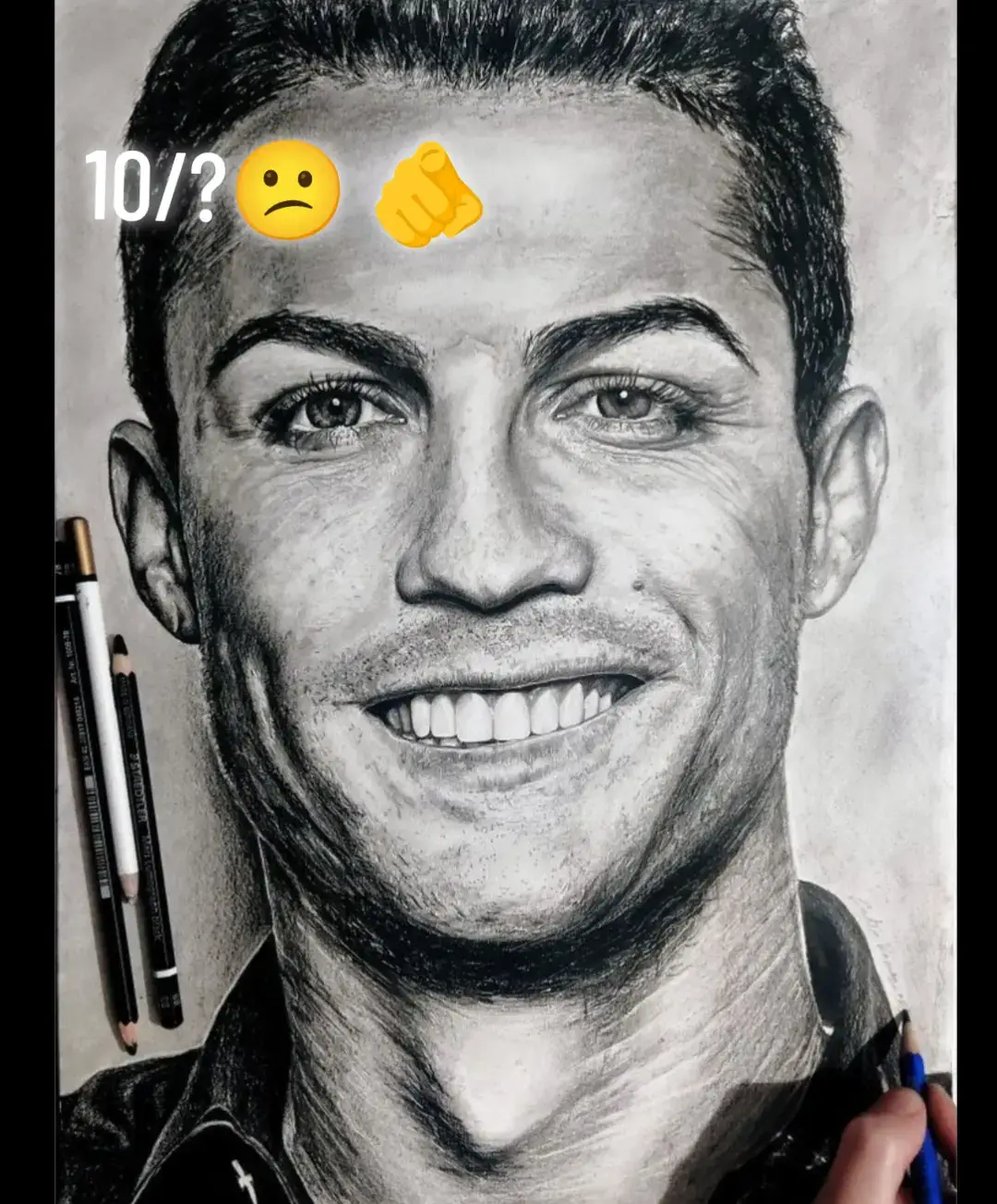 10/?😕 🫵 #foryou #sketch #art #ronaldo #fyp 