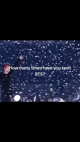 How many times have you seen BTS live