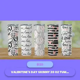 Love sips sweeter when shared! ❤️ Celebrate Valentine's Day with our stunning 20 oz Skinny Tumbler 💖, designed for all your favorite drinks! With a snug lid and a straw, it’s perfect for cozy dates or gym sessions. This chic tumbler not only keeps your beverages at the ideal temperature ⚡ but also showcases a stylish design that fits your on-the-go lifestyle. Sip in style every day! 🥤✨ Limited stock available—grab your perfect gift before it’s gone! ⏳ #ValentinesDay #Tumbler #Hydration #Love #GiftIdeas #Drinkware #EcoFriendly #StylishSipping #HomeEssentials #StayHydrated #personalizexpress #swflcrafters Shop Now https://www.etsy.com/listing/1648084372/valentines-day-skinny-20-oz-tumbler-with