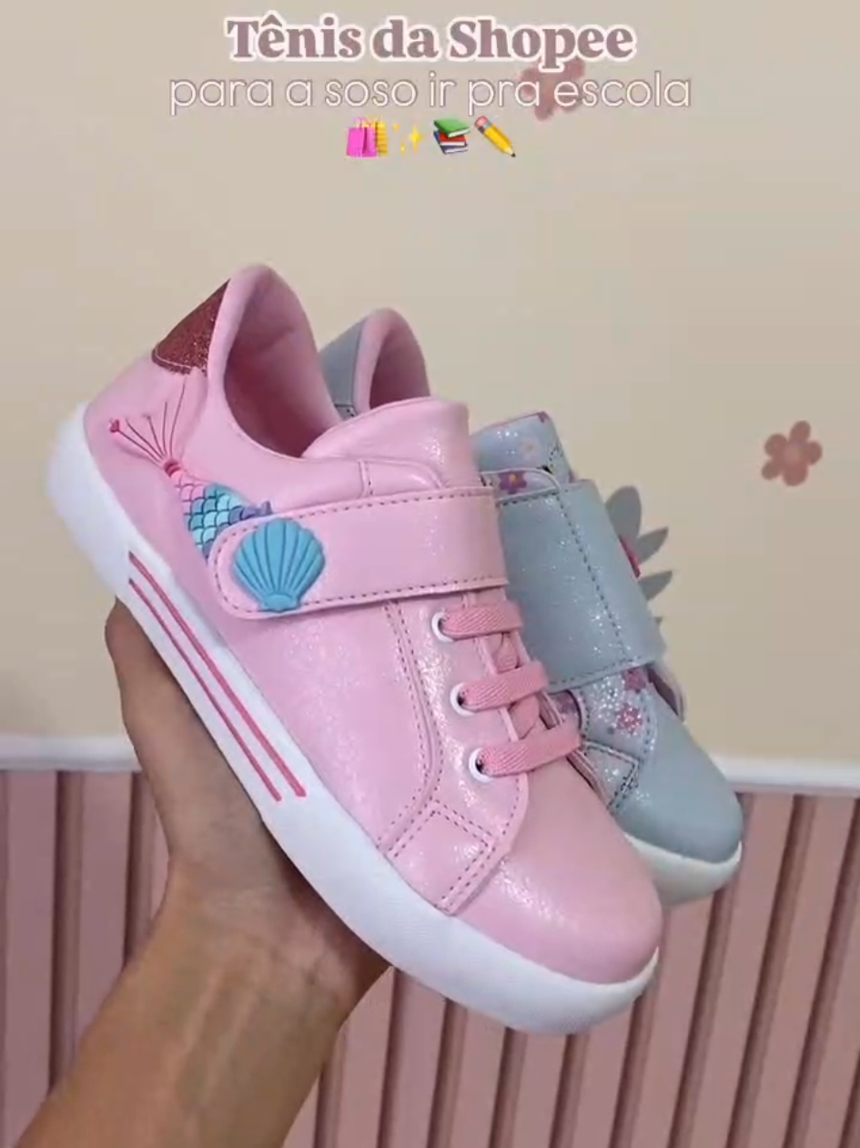 Tênis infantil menina.. . . . segue e entre no grupo de Ofertas da Bio  . . . .#tenis #infantil #menina #acheinashopee #fyp 