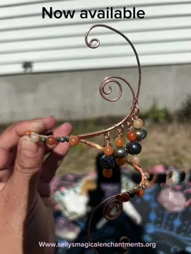 ✨ When copper meets crystal, magic happens ✨ Would you rock this cuff? 🔥 🔮 Red Aventurine – courage & vitality ⚡ Hematite – grounding & balance 💰 Pyrite – prosperity & protection Handmade, one-of-a-kind, weight limit from 125-150 and adjustable to fit your flow 🌀 #crystaljewelry #aesthetic #witchyvibes #fyp #crystalhealing    