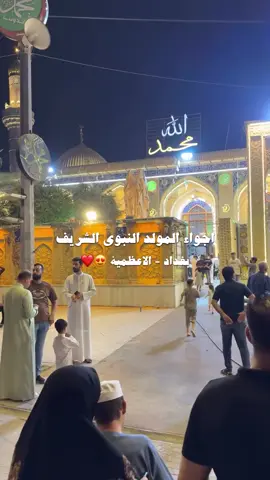 اجواء المولد النبوي الشريف في #الاعظمية 