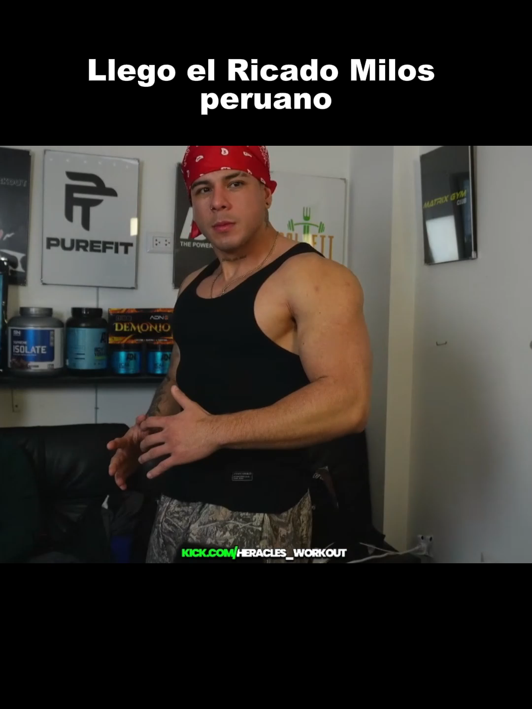 #streamer #viral_video #videoviral #perú #clipviral #humor #entrenamiento #gym #kickclips #heracles #clipsvirales @heracles_workout