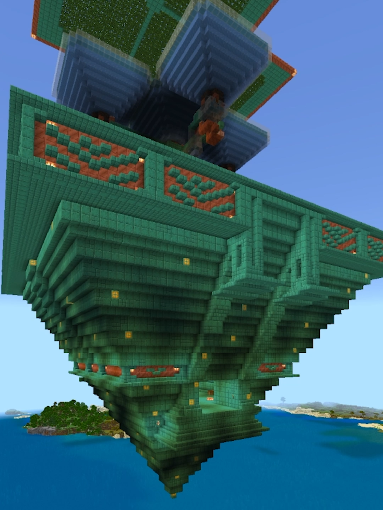 ¡Construí una Granja de Tridentes Masiva en Minecraft Bedrock! #minecraft #minecraftmemes #minecraftbuilding #minecrafthacks #minecrafttecnico #minecraftsurvival #gaming