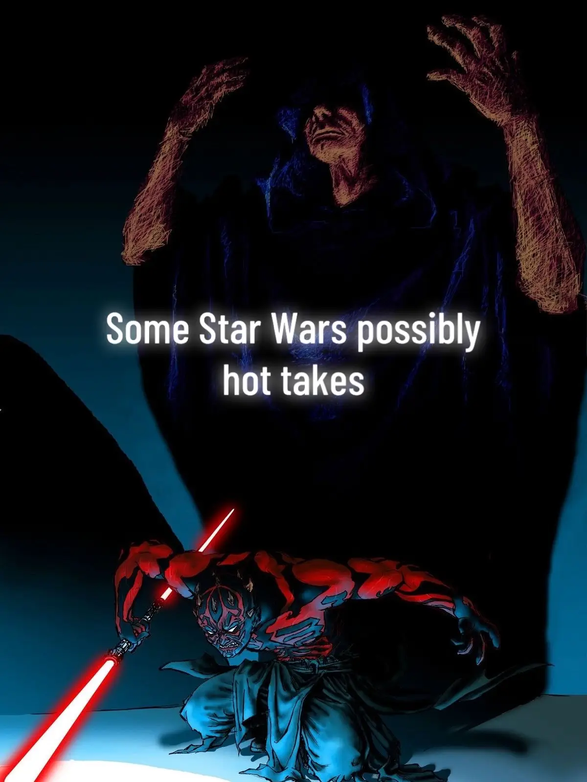 I think only one or two of these would be a hot take | Can anyone guess my favorite trilogy? 😭 Attack of the Clones might be the most underrated and under appreciated film of all time #starwars #starwarsfan #starwarsedit #darthvader #clonewars 