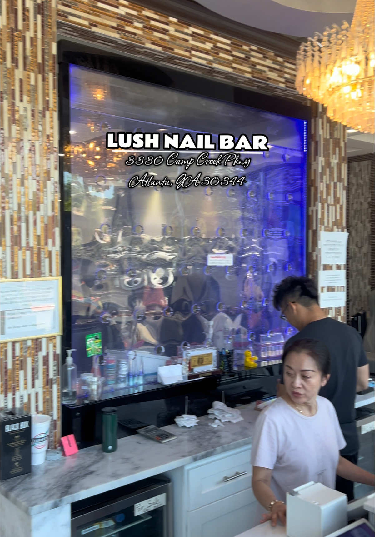 💅🏾🦶🏾Come with me to get a mani/pedi at “Lush Nail Bar” 😁 From start to finish, my mani & pedi at The Lush Nail Bar was a 5-star experience! 🌟 The customer service was unmatched, the products were top-tier, and the whole vibe made me feel beyond pampered. If you want luxury + relaxation all in one, this is the spot! 🖤 Treat yourself, you deserve it! ✨  ___________________________ #LushNailBar #SelfCareGoals #NailGameStrong #minivlog #pamperedandpolished 